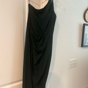 Elegant Dark Green Women's Dress